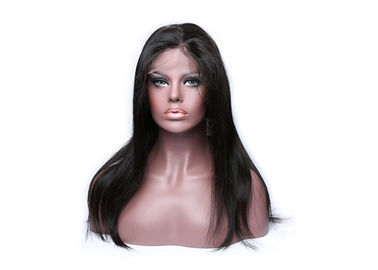 Китай Парики шнурка бразильских человеческих волос 100% полные, естественный смотря цвет париков человеческих волос черный поставщик