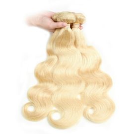 Китай расширения волос вьющиеся волосы 613 объемной волны 7А белокурые бразильские покрашенные отсутствие химиката поставщик