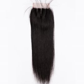 Китай Элегантное закрытие закрытия 4кс4 шнурка человеческих волос малайзийское прямое, расширение человеческих волос поставщик