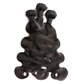 Китай Естественные черные перуанские волосы объемной волны не связывают никакой линять влажные и волнистые расширения поставщик