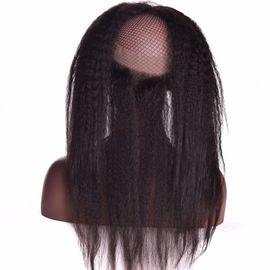 Китай Текстура Яки прямого бразильянина человеческих волос шнурка объемной волны 360 прифронтового Кинкы прямая поставщик
