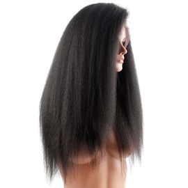 Прямые Яки сырцовых париков человеческих волос шнурка фронта волос девственницы Кинкы приглаживают и блеск