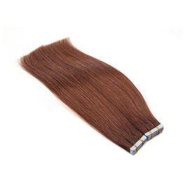 Китай Покрашенная лента волос утка расширений волос ленты ПУ нарисованная двойником реальная в расширениях поставщик