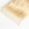 Человеческие волосы белокурых волос младенца закрытия шнурка объемной волны цвета #613 бразильские реальные поставщик