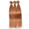 Материал волос прямых бразильских волос цвета #30 сырцовый можно завить 12&quot; до 26&quot; шелковистая нежность полинянная свободно поставщик