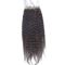 Закрытия человеческих волос закрытия шнурка 4кс4 волос чернота перуанского свободного Партинг естественная поставщик