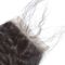 Закрытия человеческих волос закрытия шнурка 4кс4 волос чернота перуанского свободного Партинг естественная поставщик