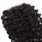 Закрытие 4&quot; естественной кожи волос малайзийское курчавое кс4» для черного закрытия шнурка человеческих волос дам поставщик