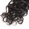 Волосы девственницы полной надкожицы бразильские связывают цвет свободных волос волны естественный черный поставщик