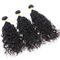 Уньпросессед бразильские человеческие волосы волны воды 100, естественные черные пачки вьющиеся волосы  поставщик