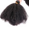 Вьющиеся волосы перуанского человеческого Афро Кинкы связывает естественный цвет никакой химический запах поставщик