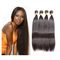 Шелковистые ровные перуанские прямые волосы связывают уток 300 граммов с закрытием шнурка поставщик