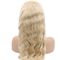 Парики шнурка Глуэлесс бразильянина полные, белокурая плотность париков 130% человеческих волос поставщик