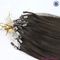Микро- расширения волос петли, зажим человека 100% в естественных расширениях волос поставщик