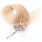 Зажим микро- петли кольца бразильский в прямом цвета блондинкы 613 человеческих волос Веаве шелковистое поставщик