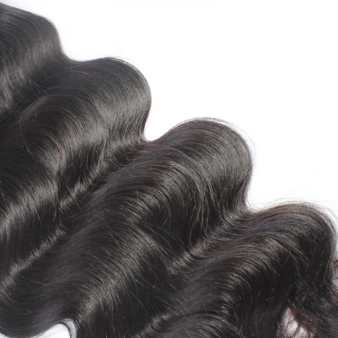 Пачки человеческих волос девственницы объемной волны фабрики Циндао, чистый бразильский уток человеческих волос