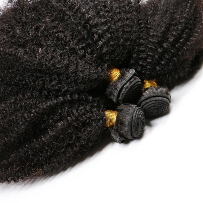 Коэффициент бразильского утка расширения человеческих волос Афро человеческих волос девственницы Кинкы курчавого хороший