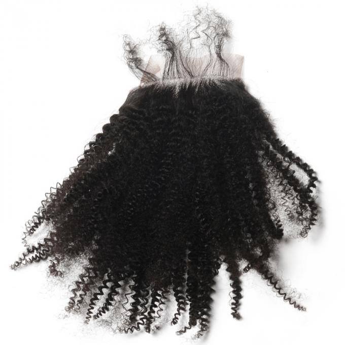 Естественное закрытие шнурка черноты Пре общипанное прифронтовое с волосами младенца линяя свободно