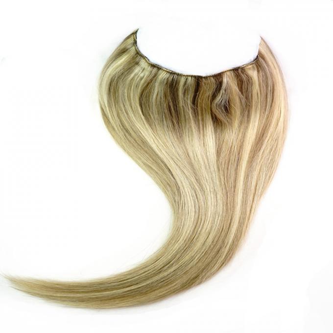 Выделенный зажим цвета в человеческих волосах Ремы расширений волос с шелковистое прямым