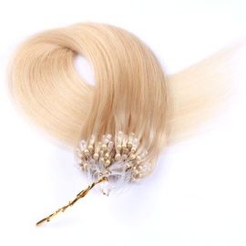 Китай Зажим микро- петли кольца бразильский в прямом цвета блондинкы 613 человеческих волос Веаве шелковистое поставщик