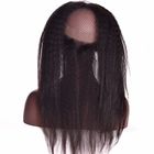 Китай Текстура Яки прямого бразильянина человеческих волос шнурка объемной волны 360 прифронтового Кинкы прямая компания