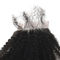 Естественное закрытие шнурка черноты Пре общипанное прифронтовое с волосами младенца линяя свободно поставщик