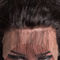 Текстура Яки прямого бразильянина человеческих волос шнурка объемной волны 360 прифронтового Кинкы прямая поставщик