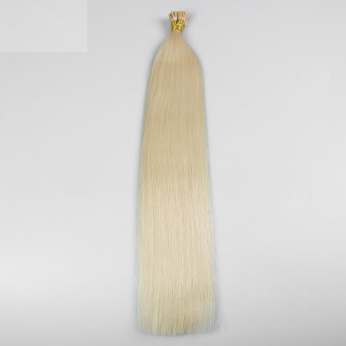 Светлый зажим блондинкы #613 в расширениях волос 16" - 24" одиночные нити 2г